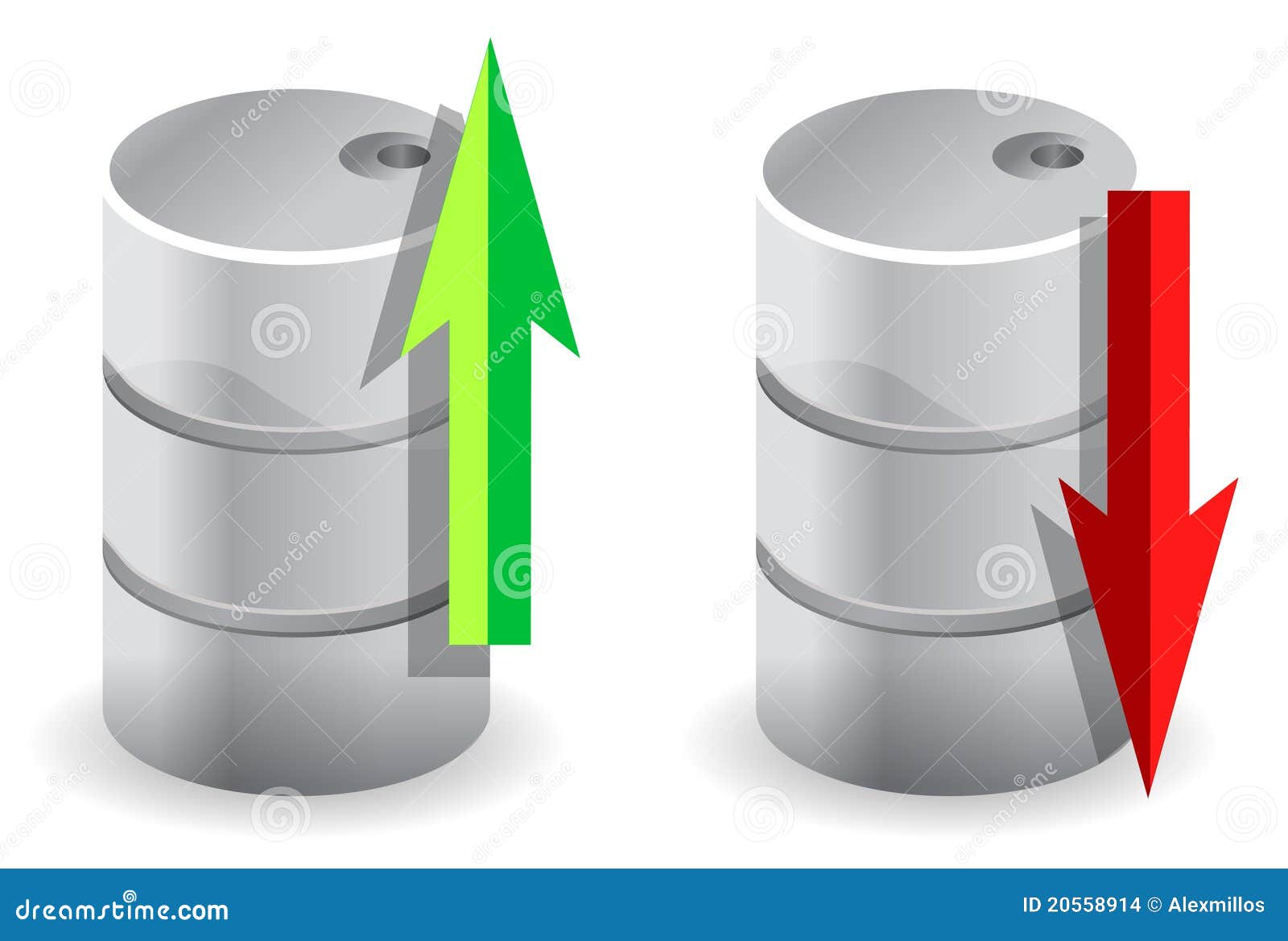 upwards and downwards oil prices 