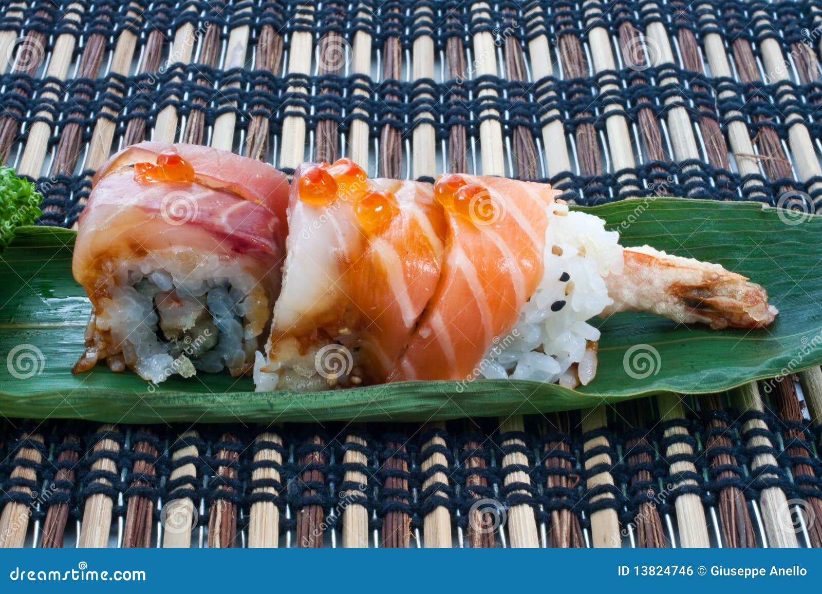Uramaki stock photo. Image of cooking, caterers, dinning 13824746