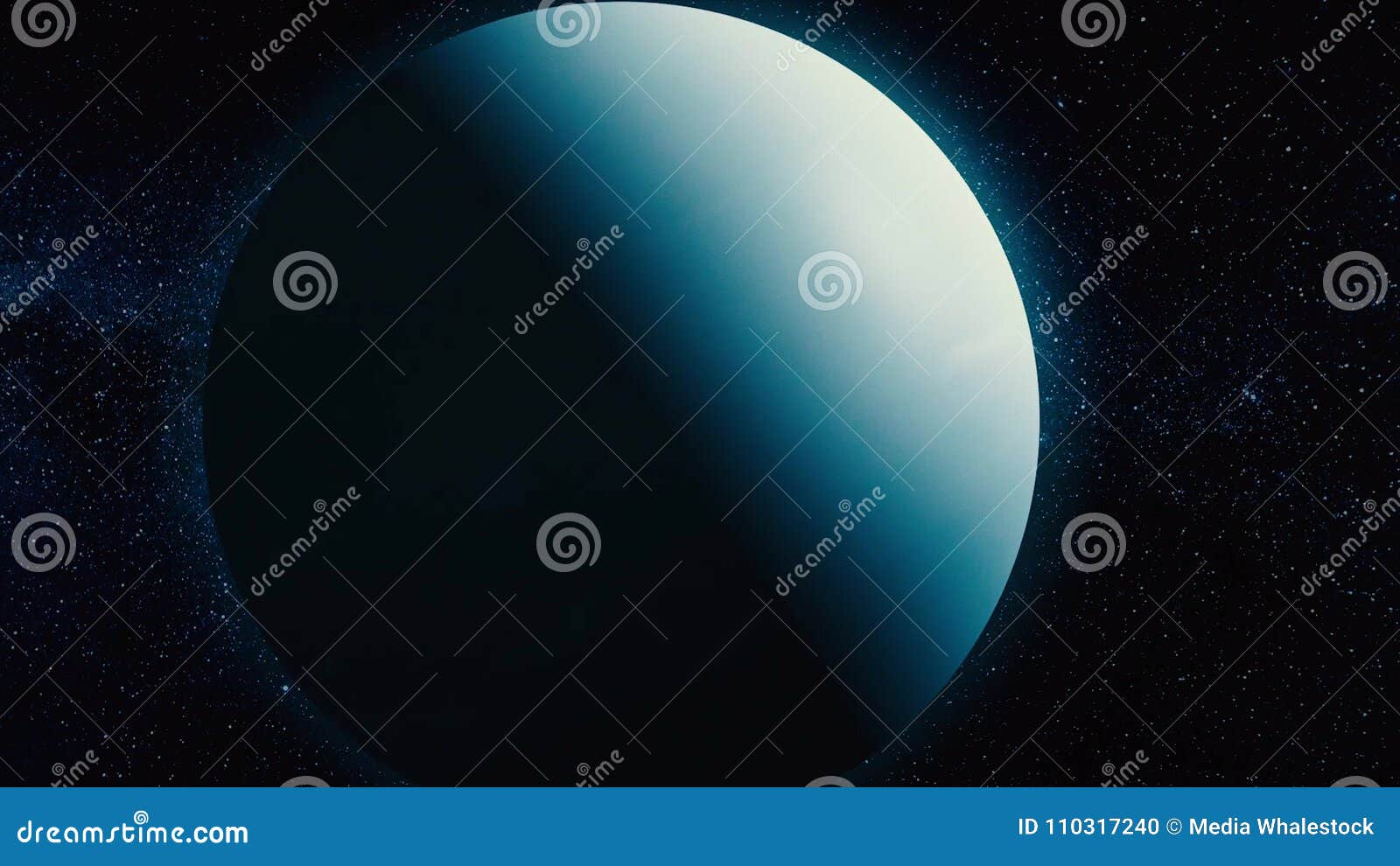 Uranus - Planets of the Solar System in High Quality. Science Wallpaper  Stock Footage - Video of planet, field: 110317240