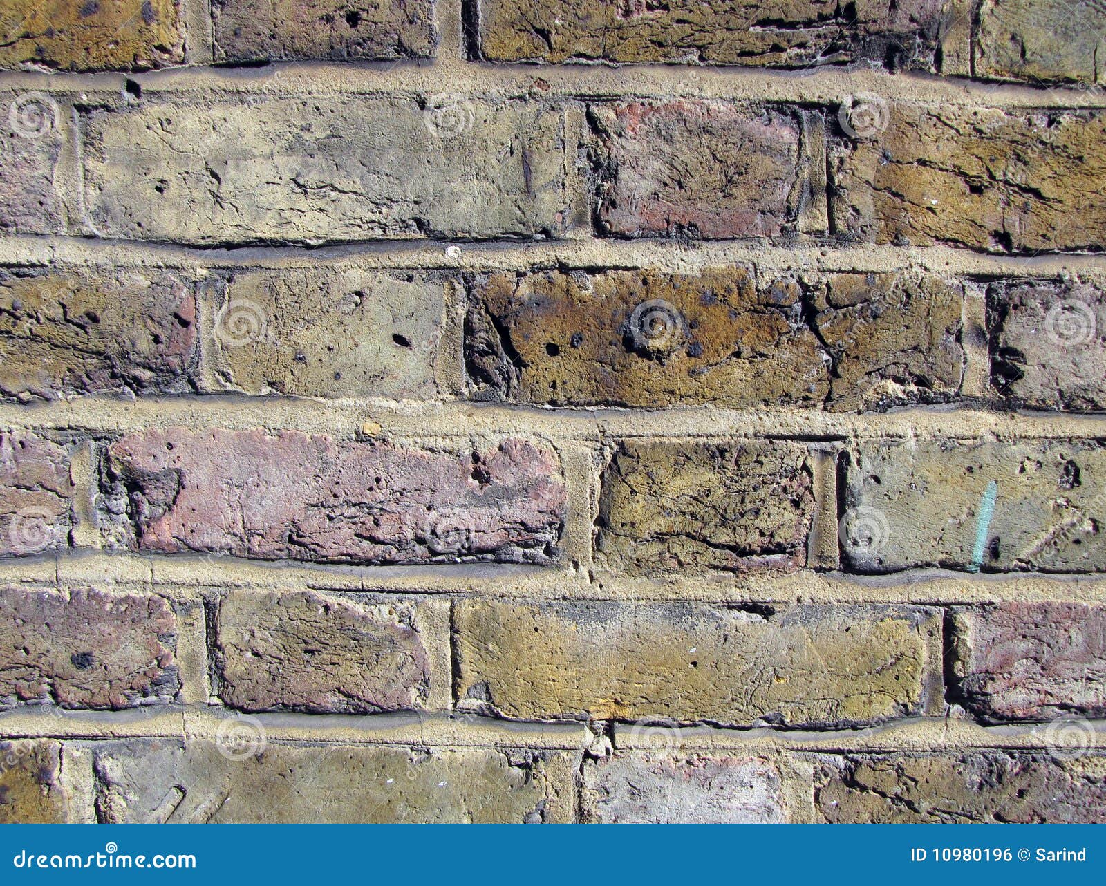 Urban brick wall stock photo. Image of outdoors, pattern 10980196