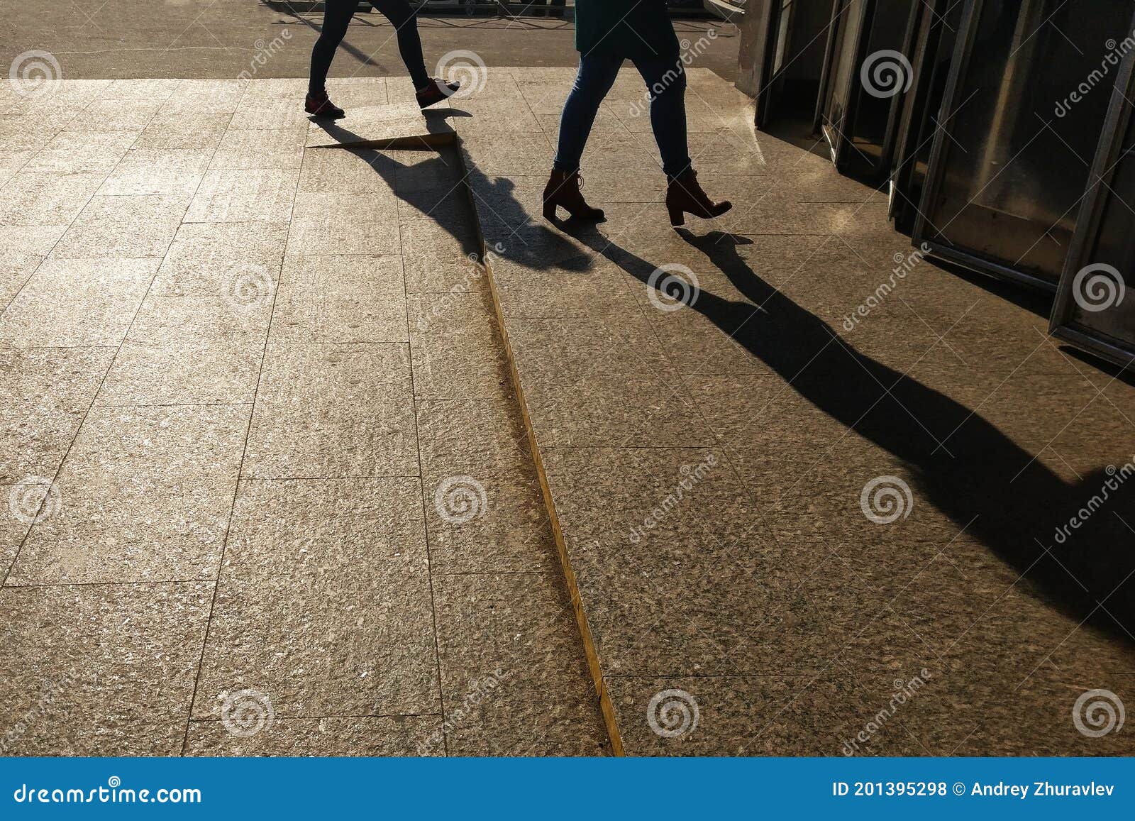 Urban Bustling in the Morning. People Rush To Public Transport. Passengers  Approach the Doors of the Metro Stock Photo - Image of background, person:  201395298