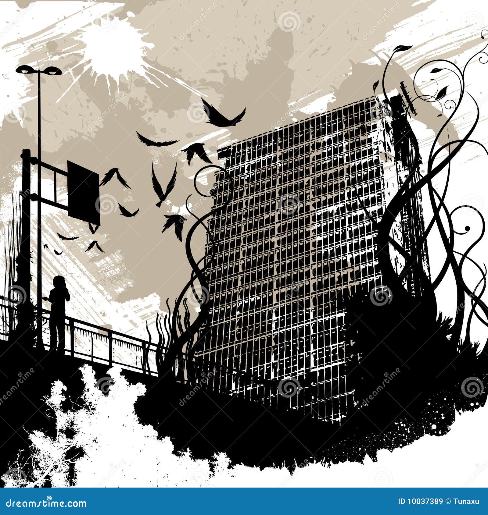 Download Urban city vector stock vector. Illustration of modern ...