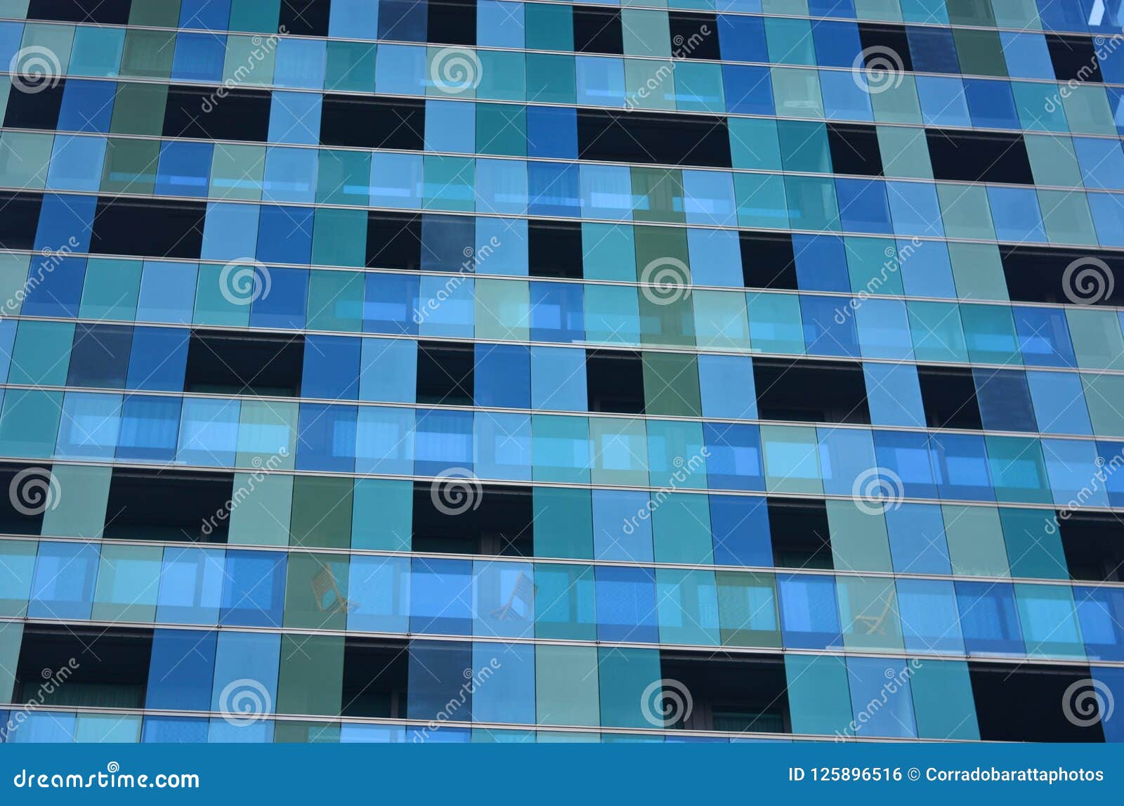 A Wall Of Crystals And Glass In The Center Of The City With Reflections And Light Blue Colors Stock Photo Image Of Building Glass