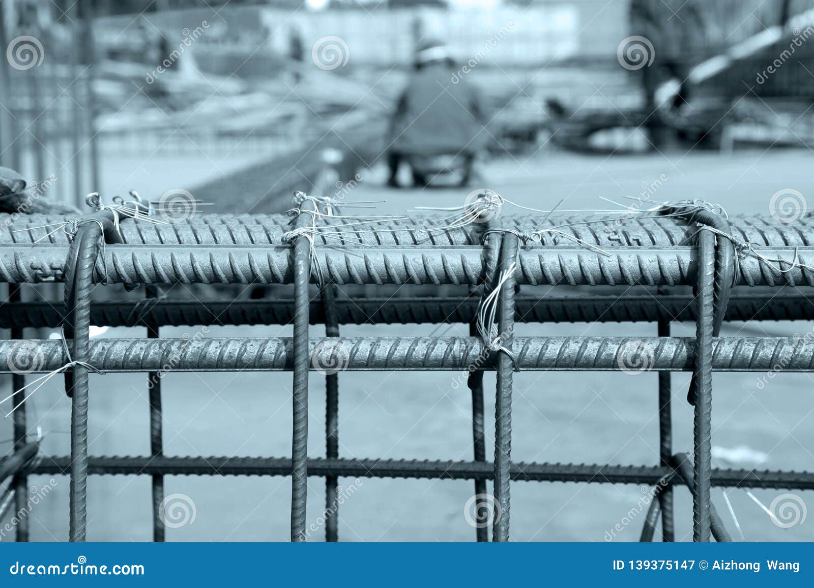 Urban Construction Buildings Foundation Stock Image Image of