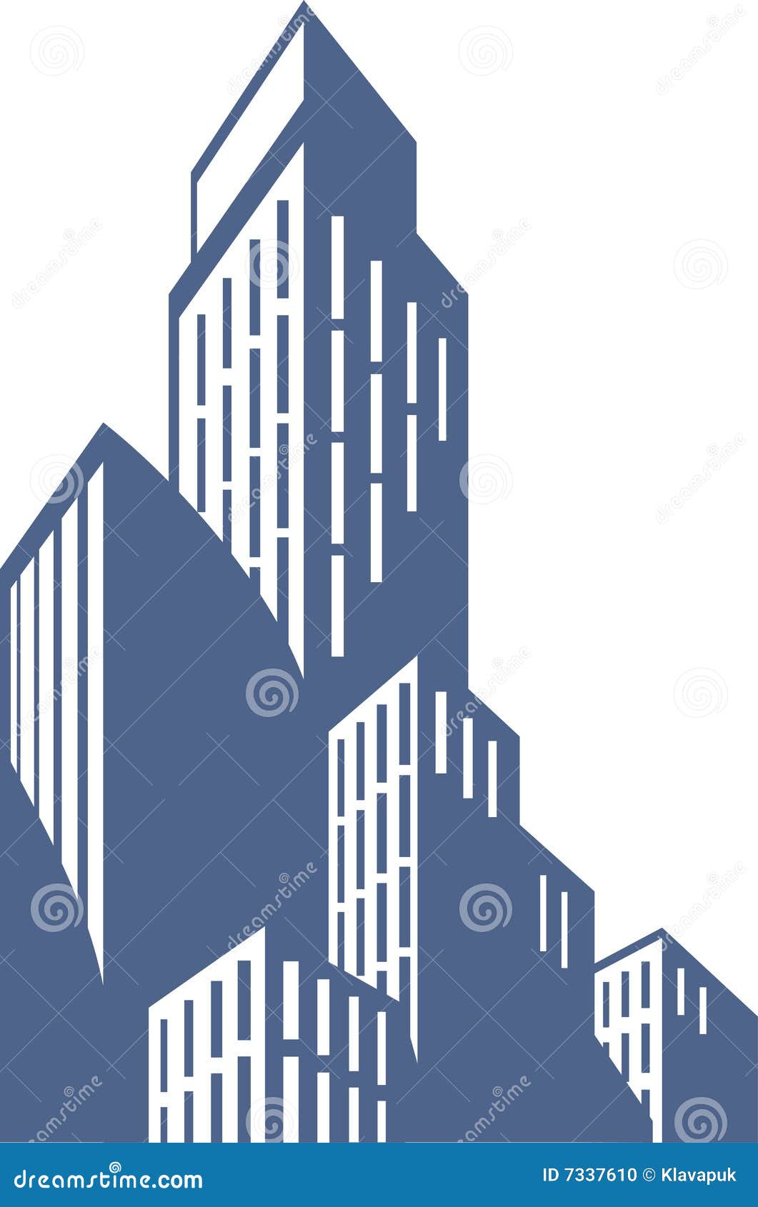 Download Urban design stock vector. Illustration of city, towers ...
