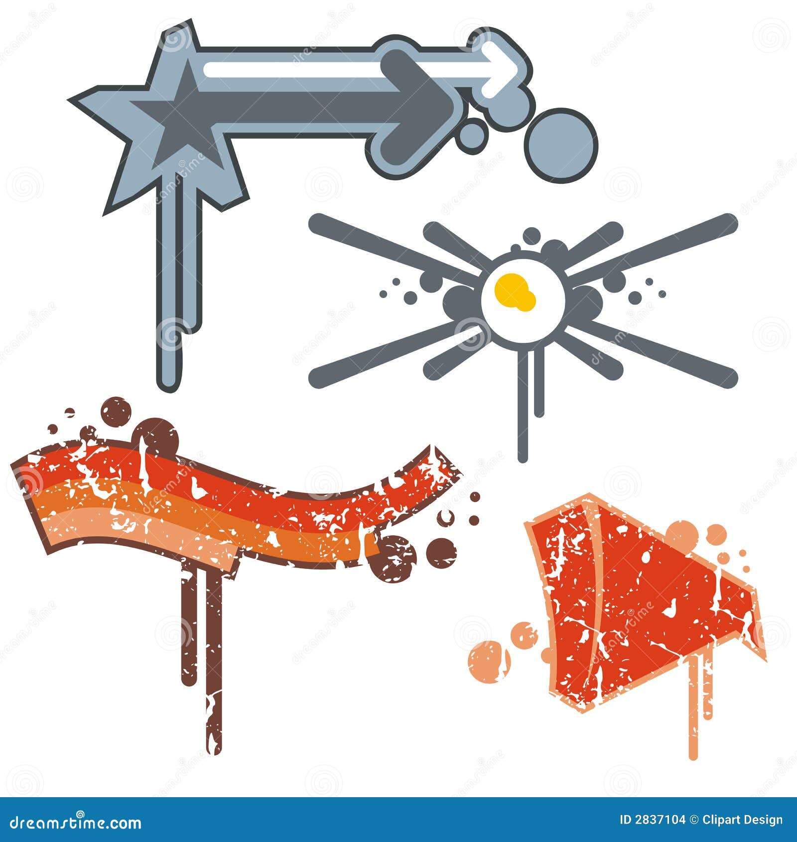 Urban design elements stock vector. Illustration of graphic - 2837104