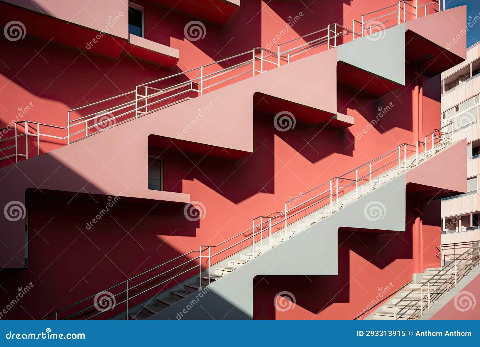 Urban Geometry. Lines and Angles of the City Stock Illustration