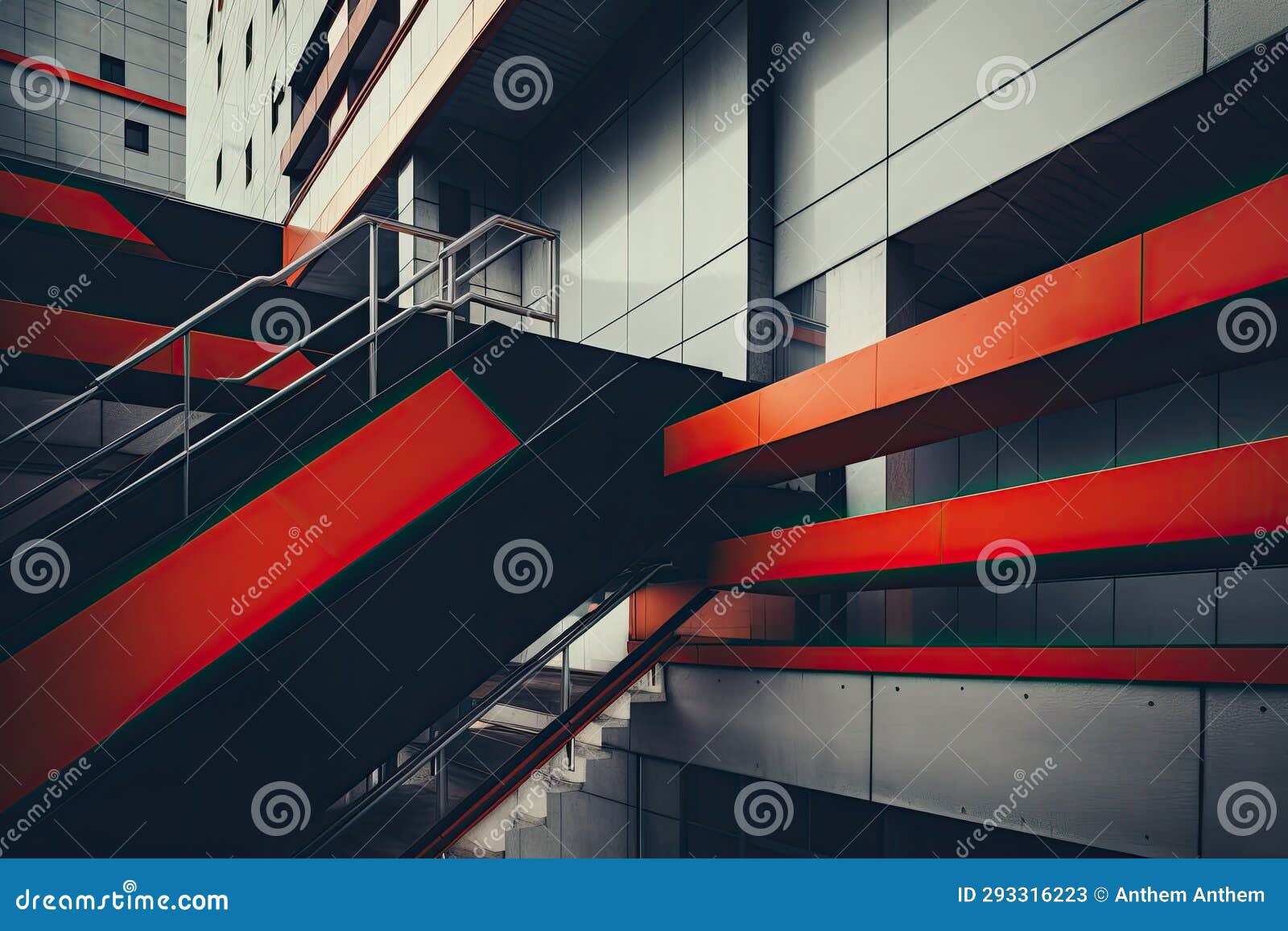 Urban Geometry. Lines and Angles of the City Stock Illustration