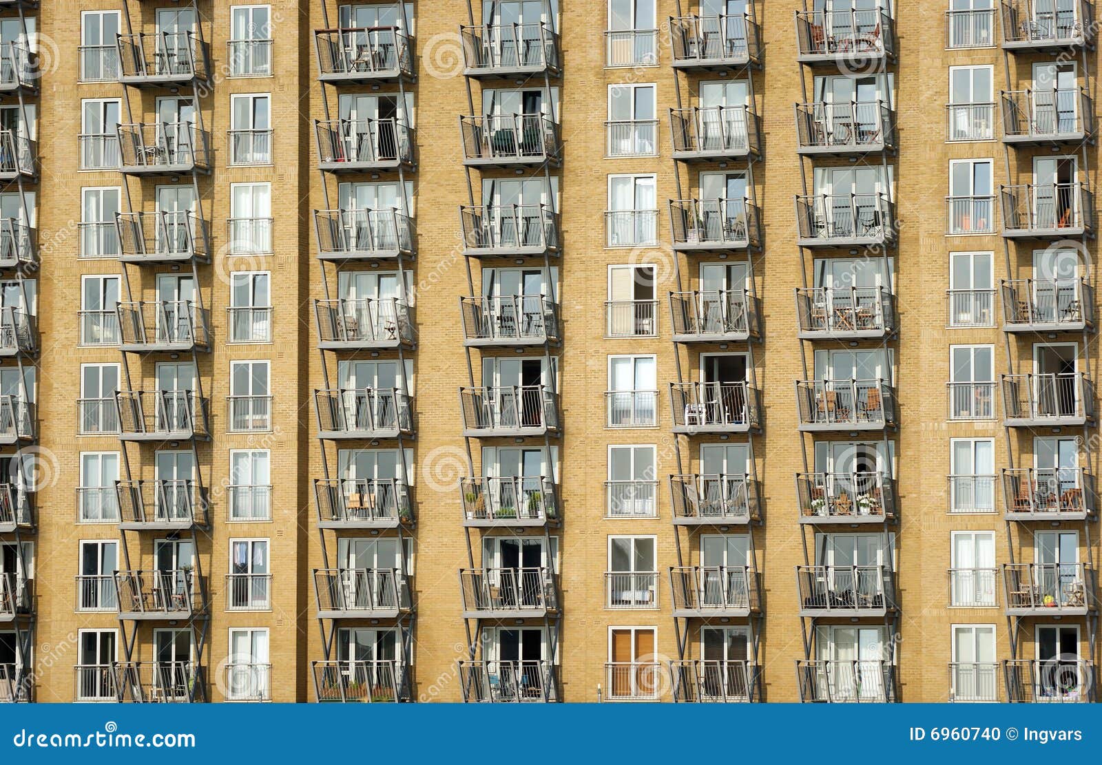 Urban living stock photo. Image of futuristic, apartment 6960740
