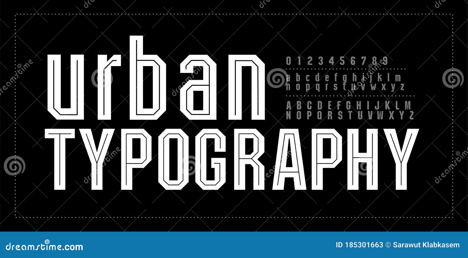 urban modern alphabet font number. typography fonts uppercase and lowercase. college simple style.  