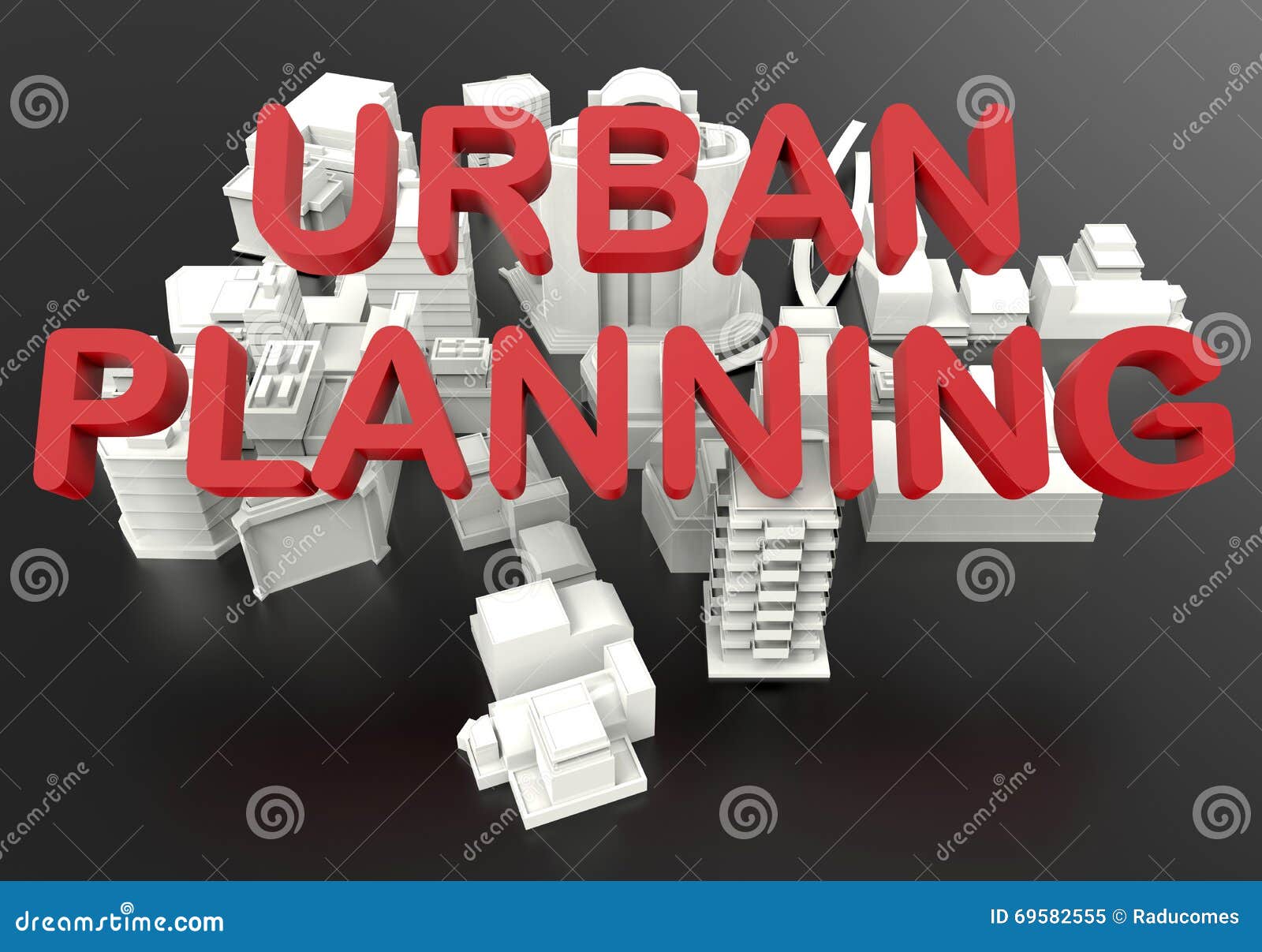 Urban Planning Development Concept Stock Illustration Illustration of