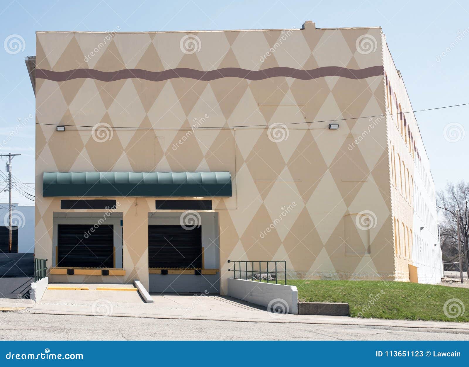 Urban Warehouse Loading Dock Stock Image Image of headquarters, dock