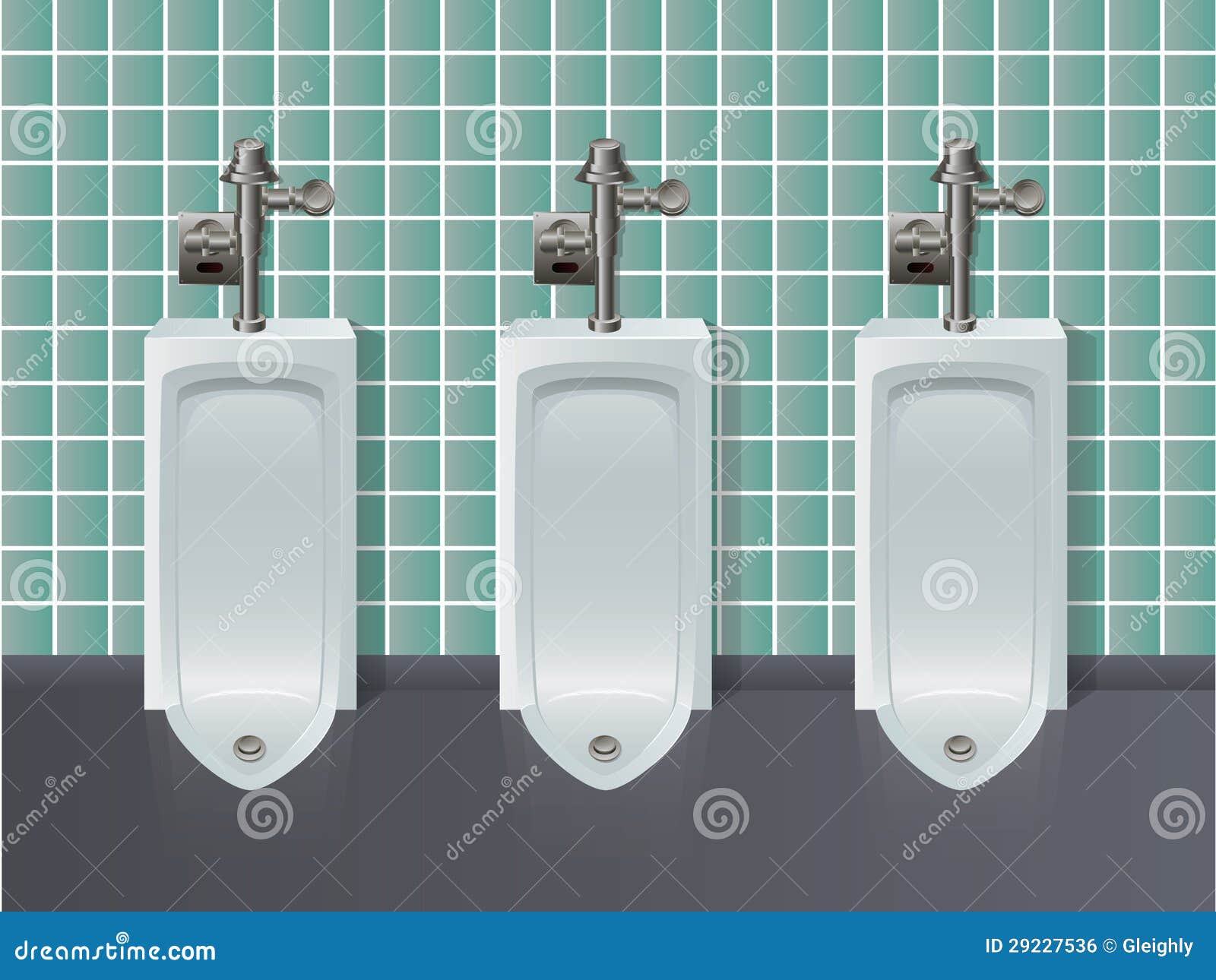 Urinal Illustration stock vector. Illustration of ceramic - 29227536