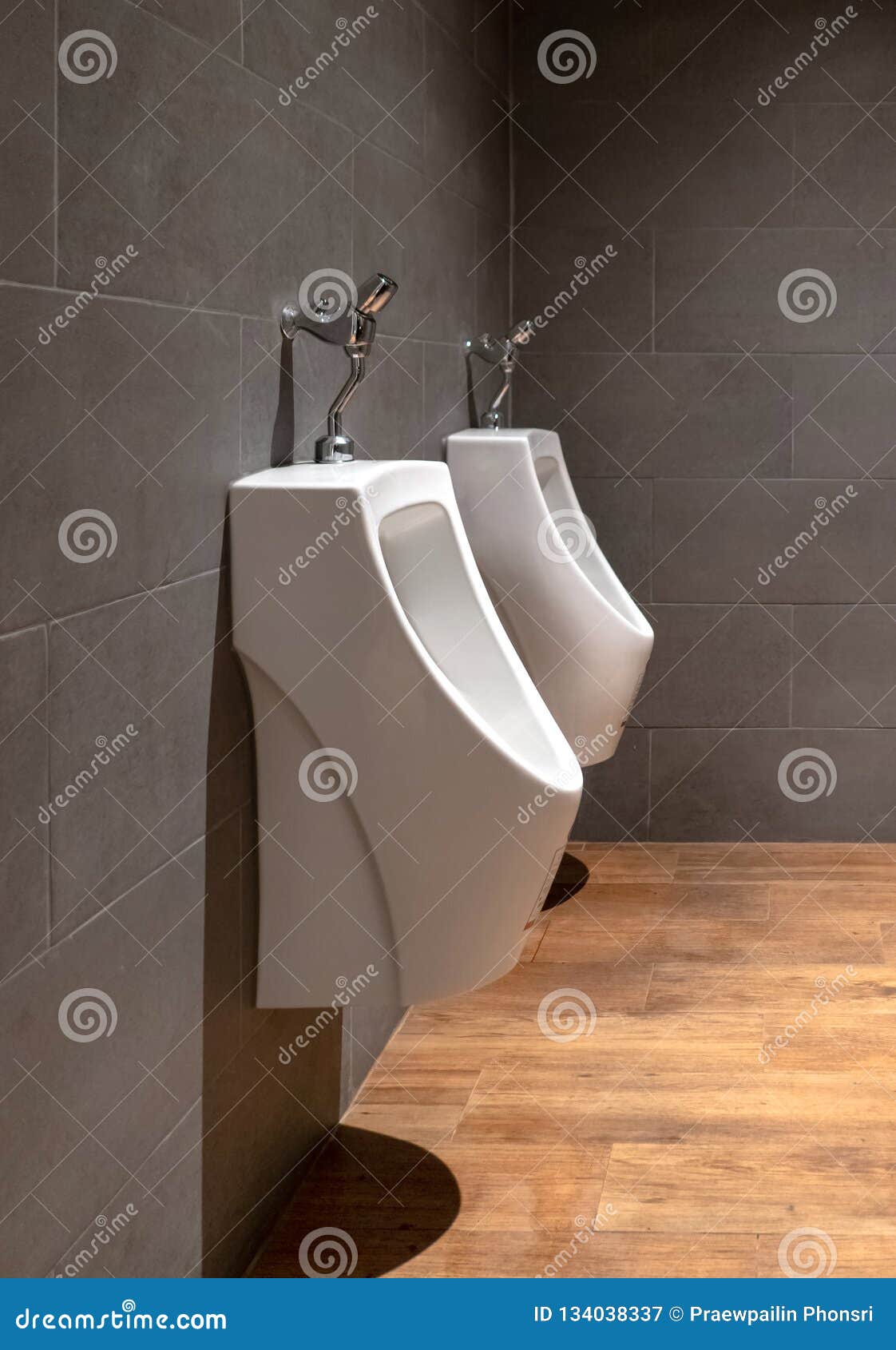 Urinal in Toilet. Urinal in Restroom Space Stock Image Image of