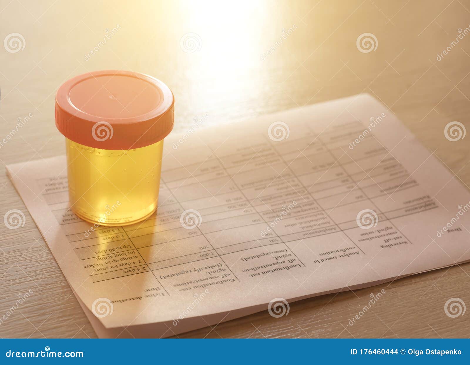 urinalysis, drug testing, drug. plastic jars for medical tests.. urine test