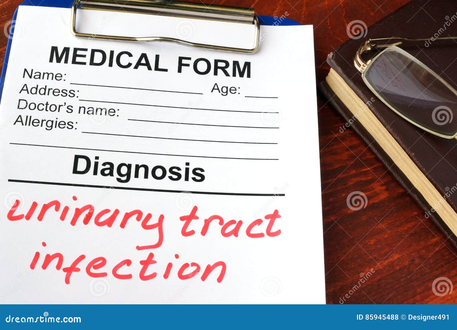 urinary tract infection.