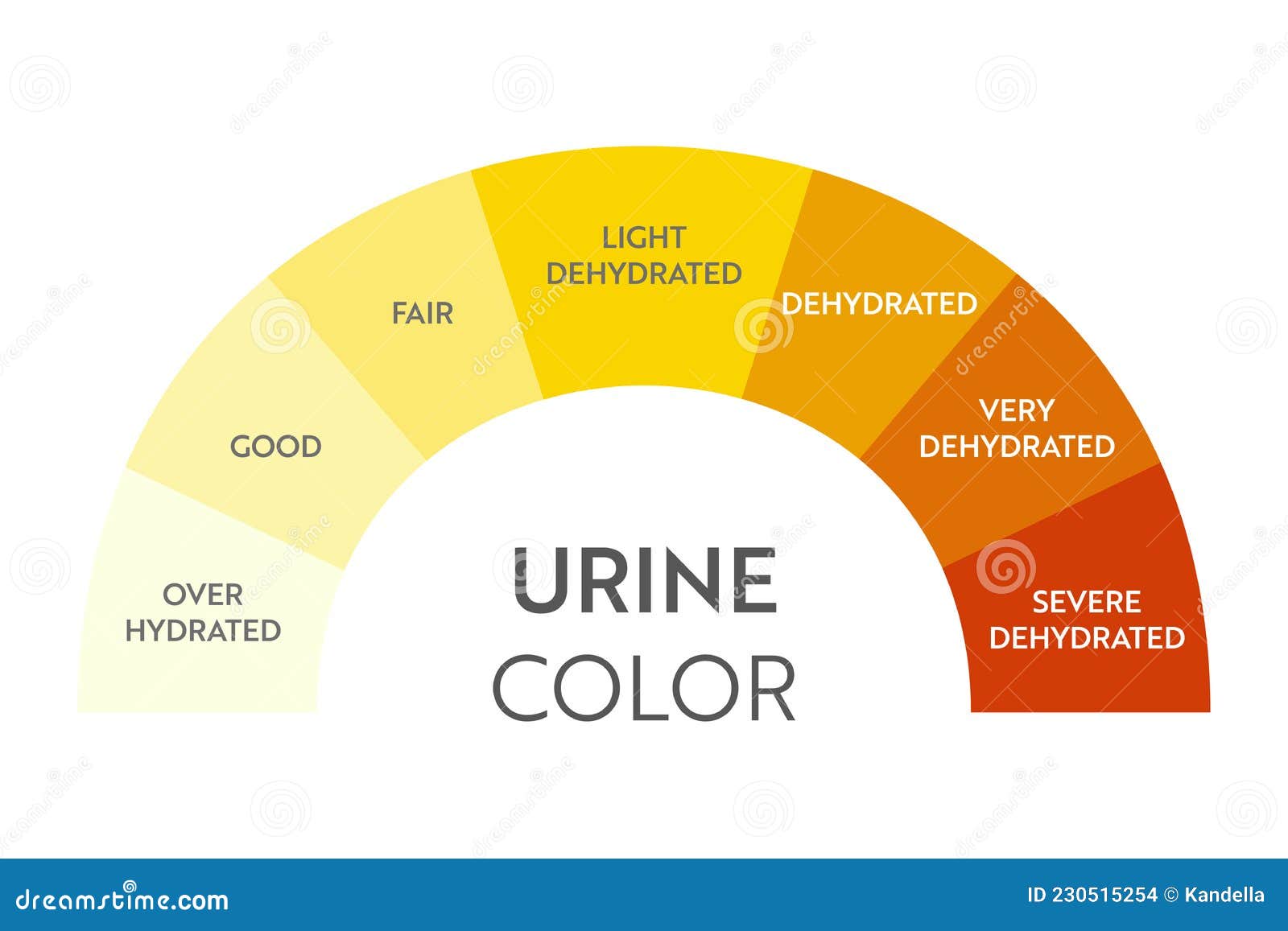 Color Chart For Dehydration