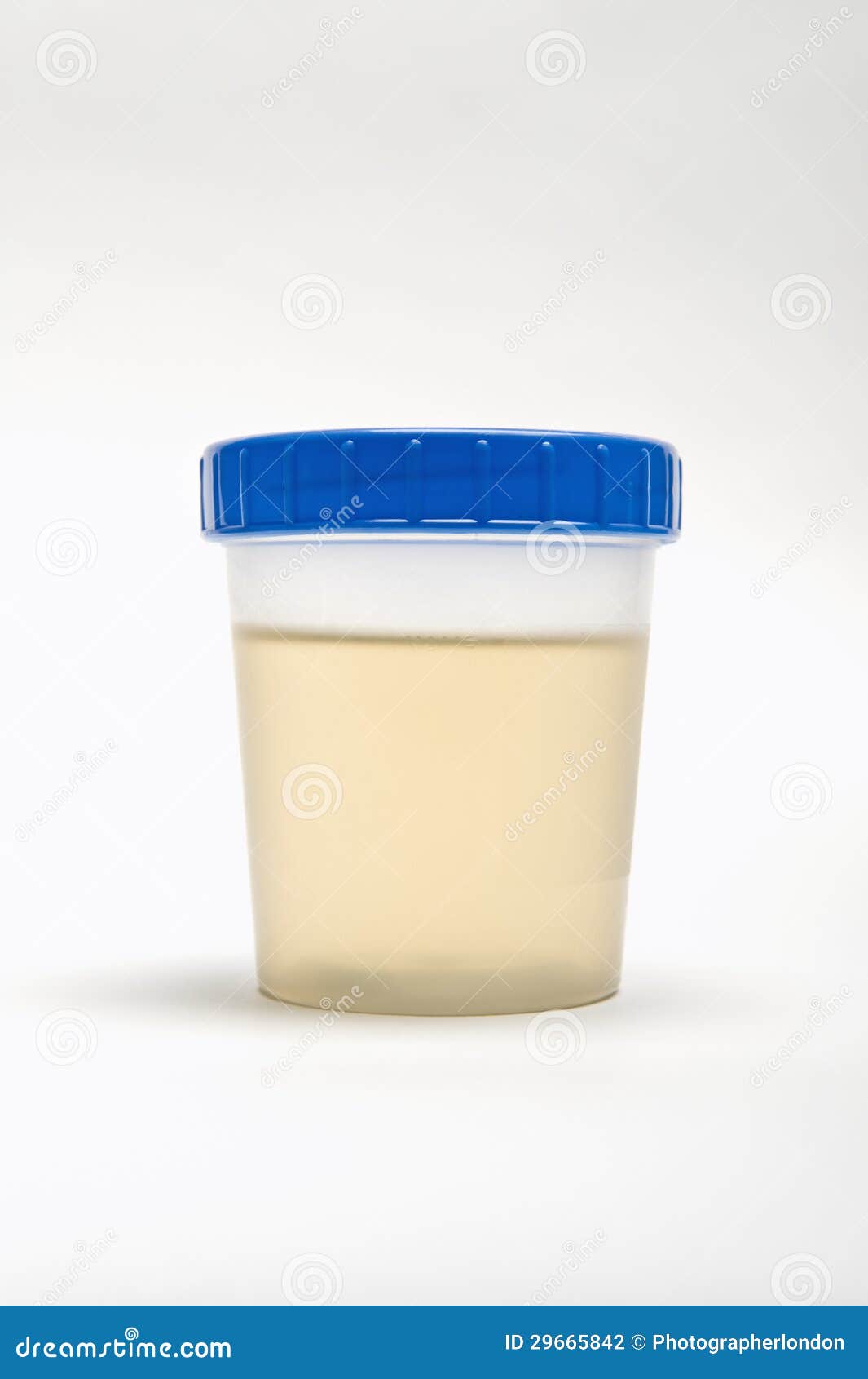 Urine Sample in Plastic Container Stock Photo Image of liquid, bottle