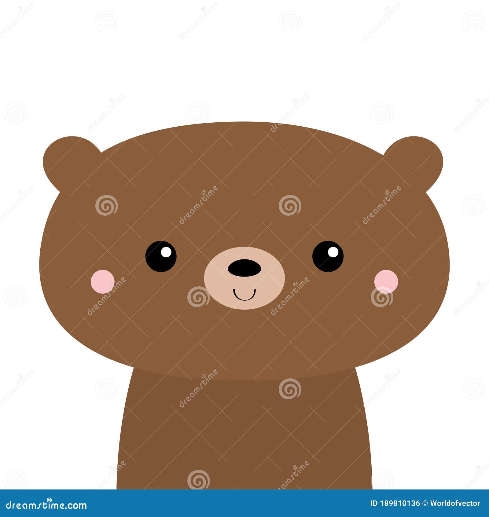Urso Panda Fofo. Personagem De Desenho Animado Kawaii. ícone Do Rosto  Engraçado. Bochechas Rosa. Dia Feliz Dos Namorados. Modelo D Ilustração do  Vetor - Ilustração de projeto, livro: 189810277
