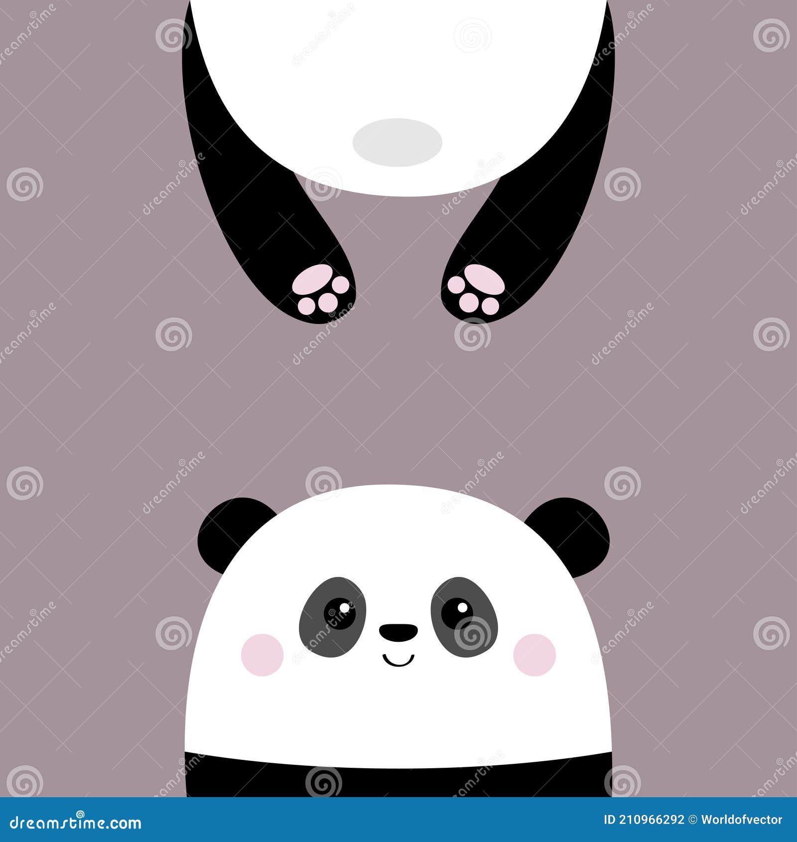 Como desenhar um panda × Rostos de animais bebés 