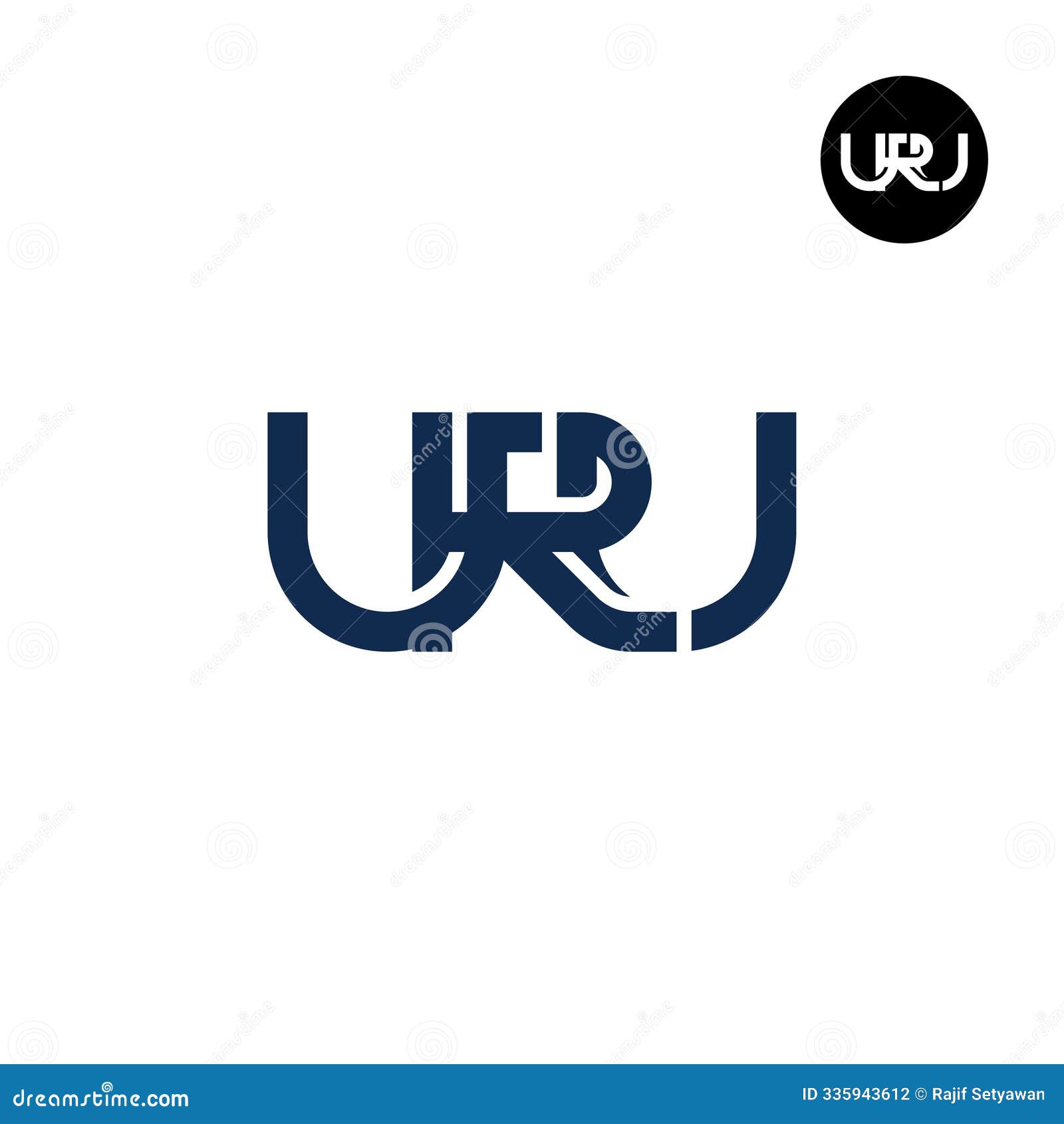 uru logo letter monogram 