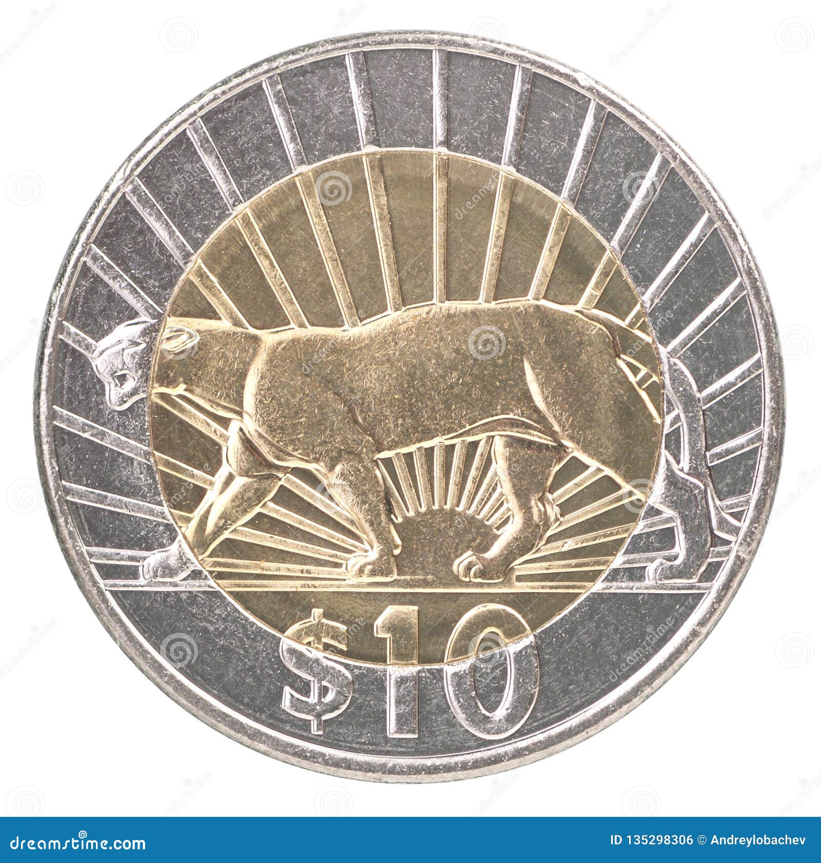 Uruguayan Peso Coin stock photo. Image of exchange, close ...