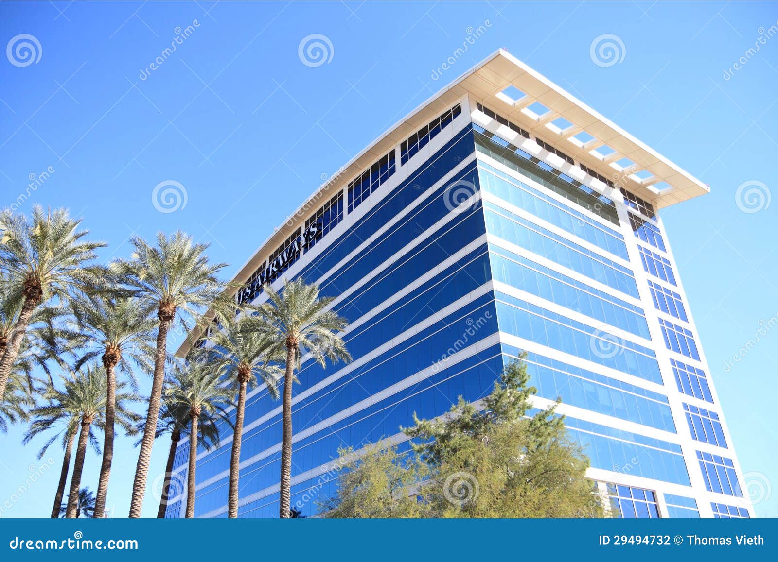 Arizona/Tempe Office Building in Downtown Tempe Editorial Photography