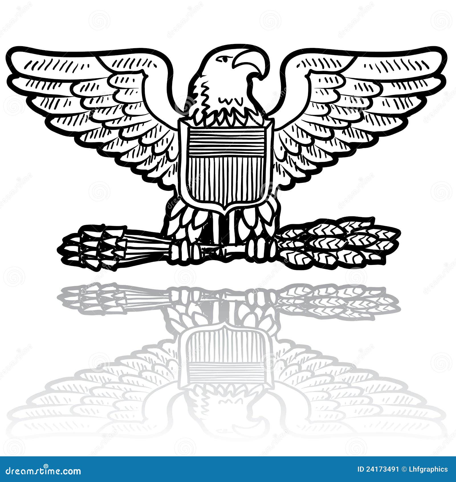 us army eagle insignia