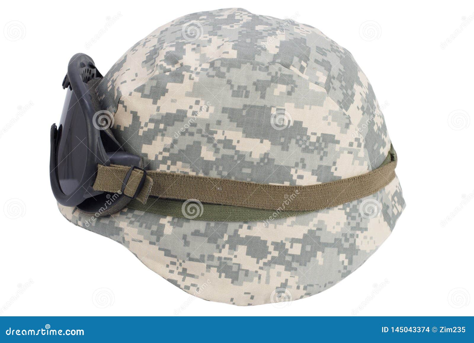 Us Army Kevlar Helmet with Goggles Stock Photo - Image of pasgt