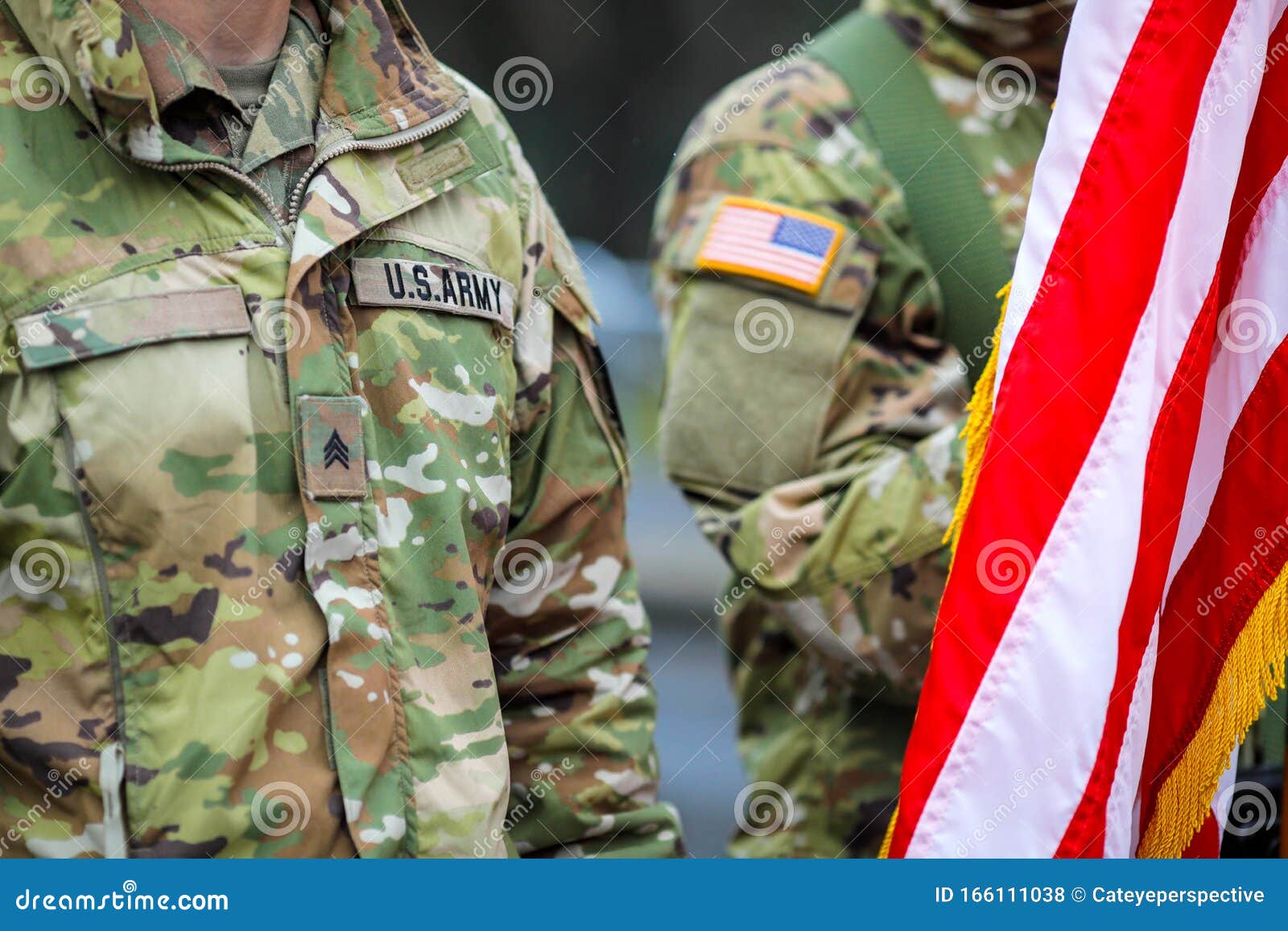 us army soldiers take part at the romanian national day military parade