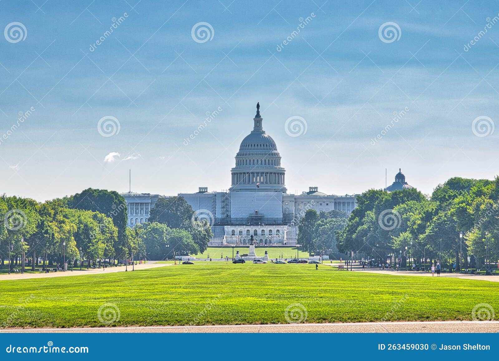 US Capitol Building in the Summer Stock Photo Image of washington