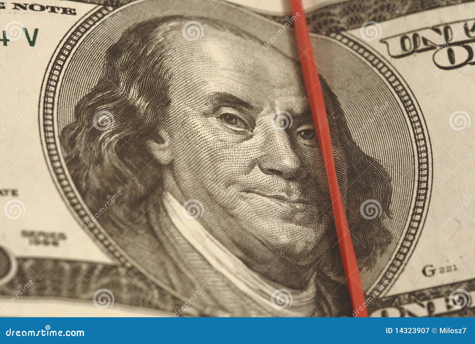 Us currency banknote stock image. Image of profits, legal 14323907