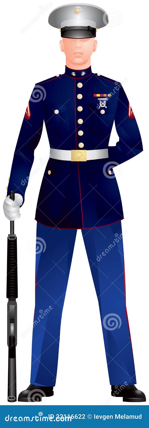 us marine corp blue dress uniform