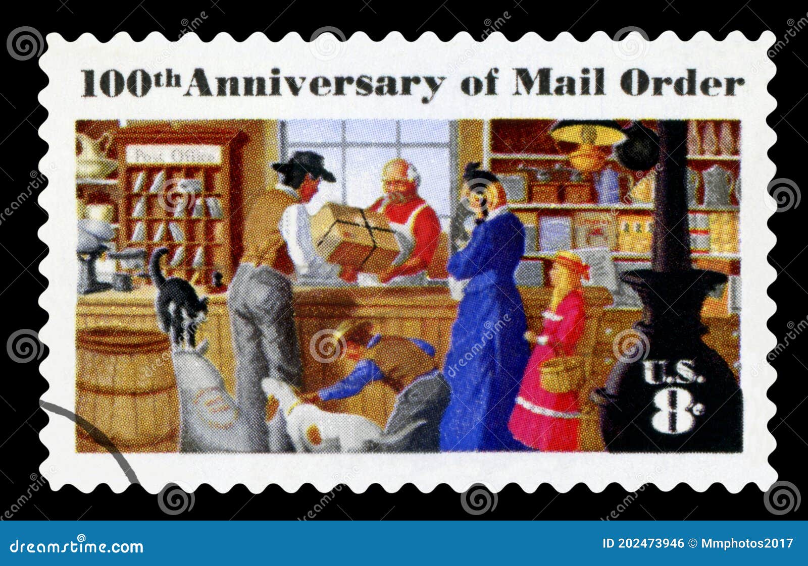 US Postage Stamp editorial photo. Image of delivery 202473946
