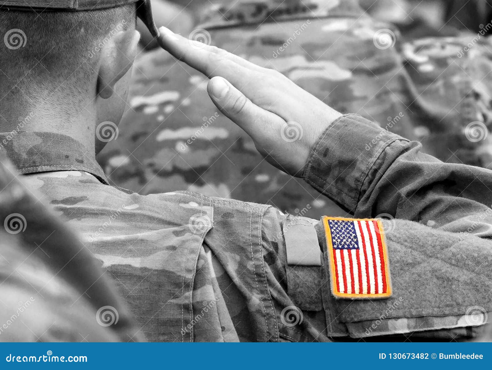 Us Soldier Salute Us Army Editorial Photography Image Of Honor