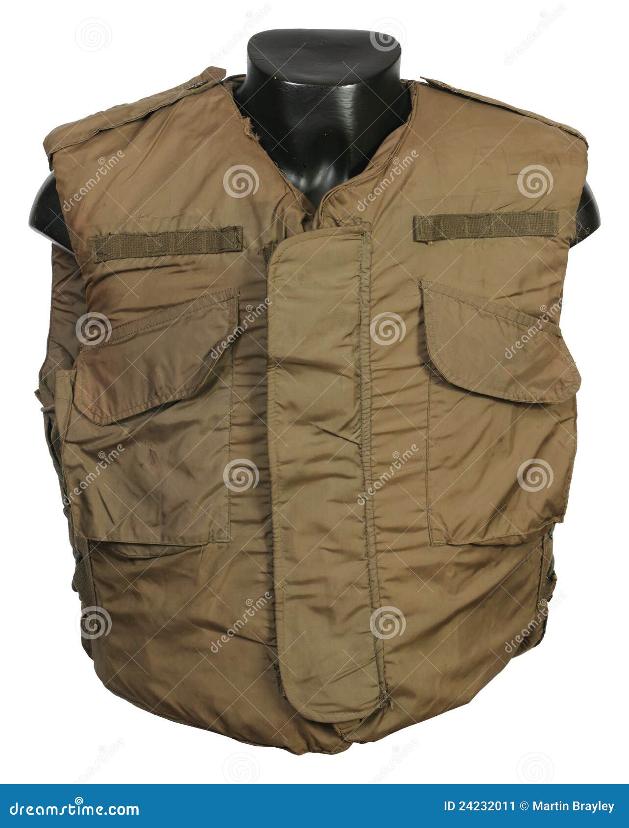 US Vietnam War Body Armour Stock Image Image 24232011
