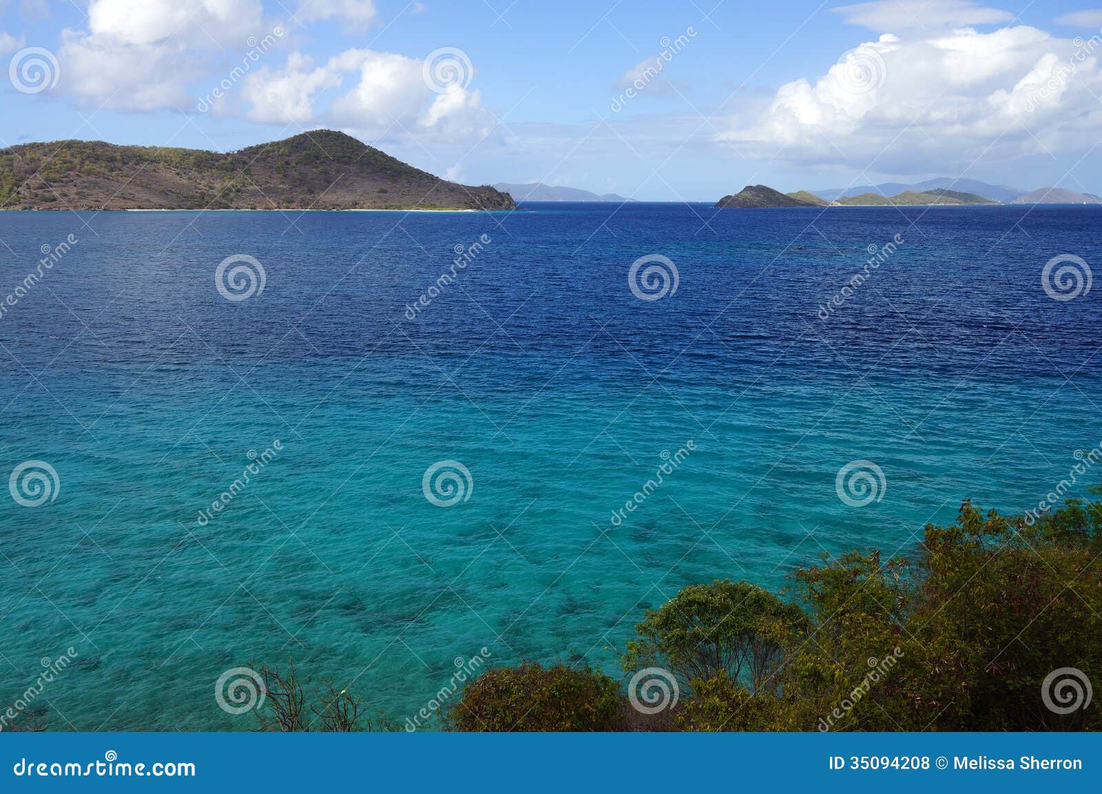 US Virgin Islands stock photo. Image of sunny, blue, islands - 35094208