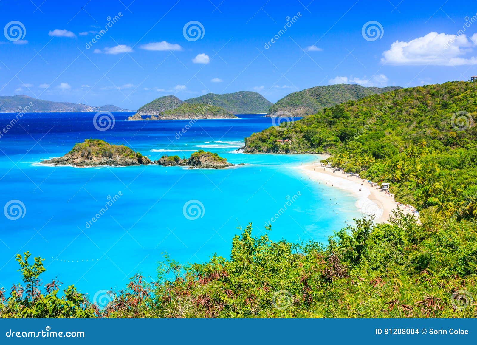 US Virgin Islands stock photo. Image of virgin, turquoise - 81208004