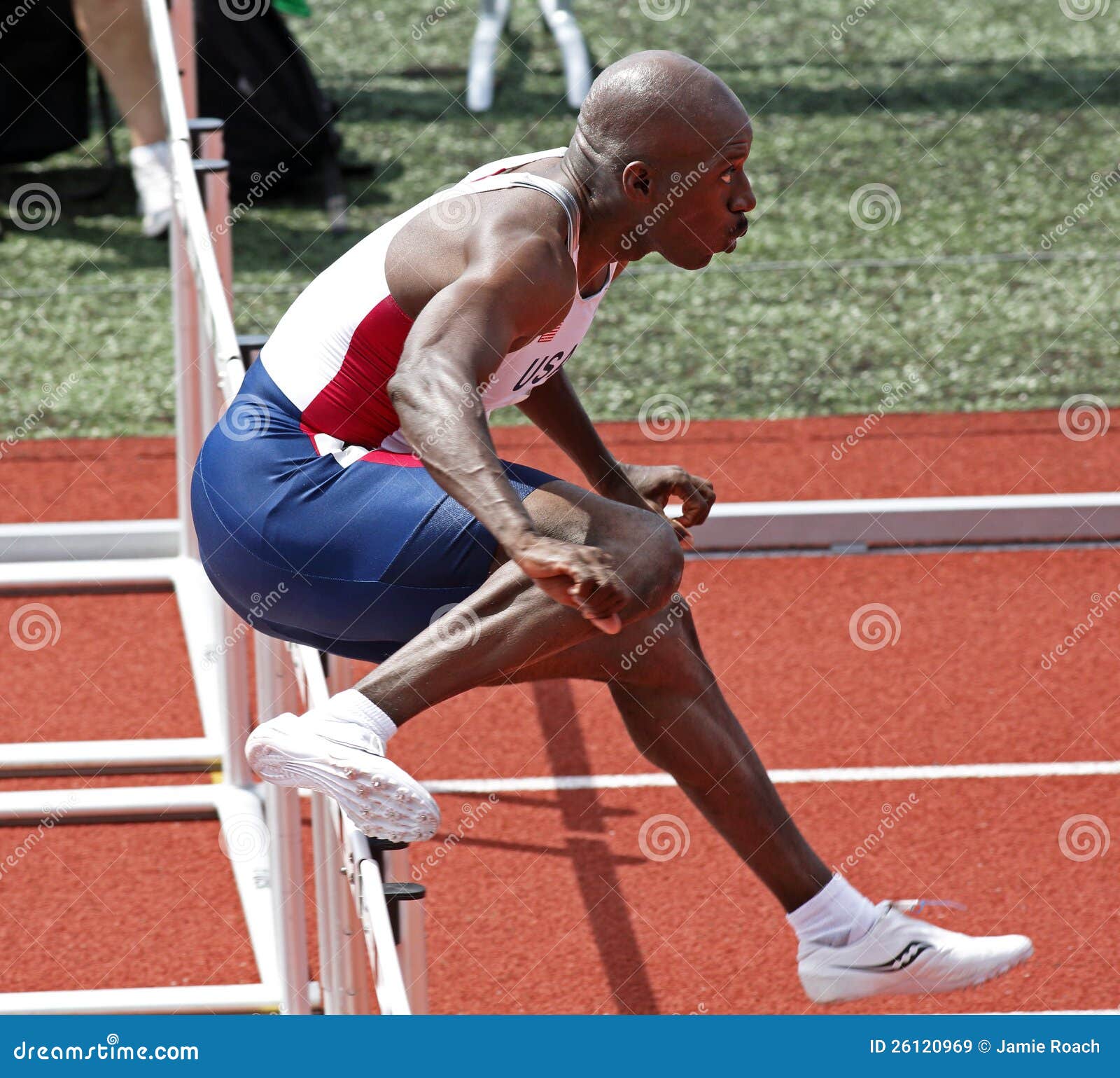 USA American Hurdles Masters Eaton Editorial Stock Image