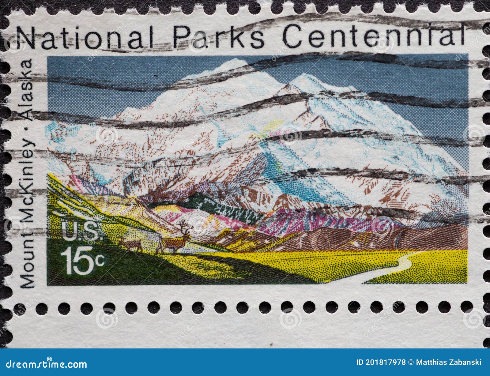 Mt McKINLEY NATIONAL PARK Alaska Sheet of 20 Scenic Usa Landscapes Stamps- Unused Fresh Bright Vintage 2009 Stock# C137- Free Usa Ship