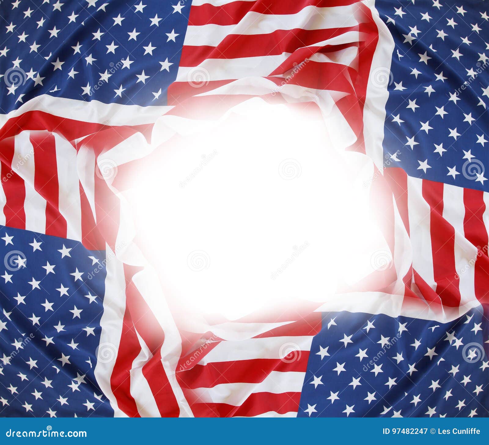 USA flags frame stock image. Image of democratic, america 97482247