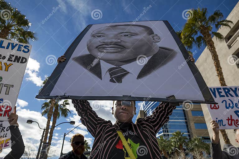 USA Las Vegas Martin Luther King Parade Editorial Photo Image of