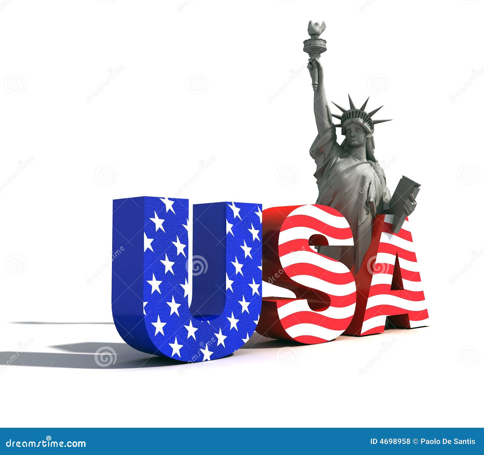 USA Logo Royalty Free Stock Photos - Image: 4698958
