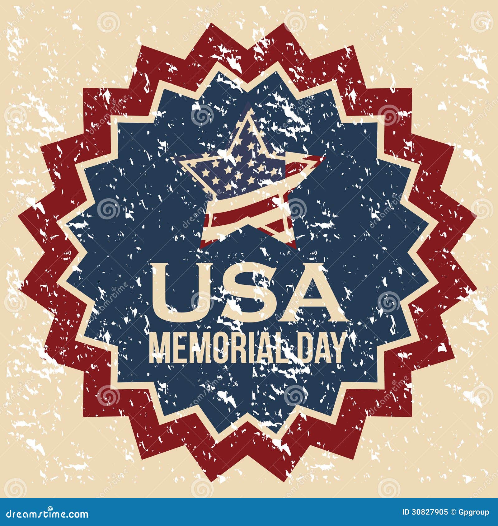 USA-Plakat vektor abbildung. Illustration von americana - 30827905