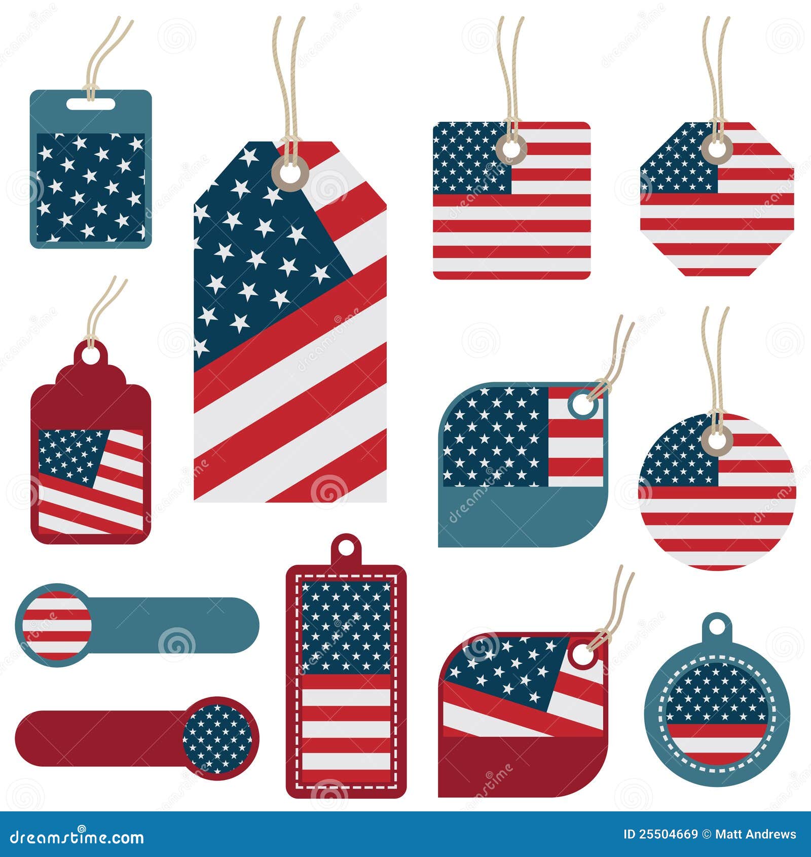 Usa tags stock vector. Illustration of pattern, element 25504669