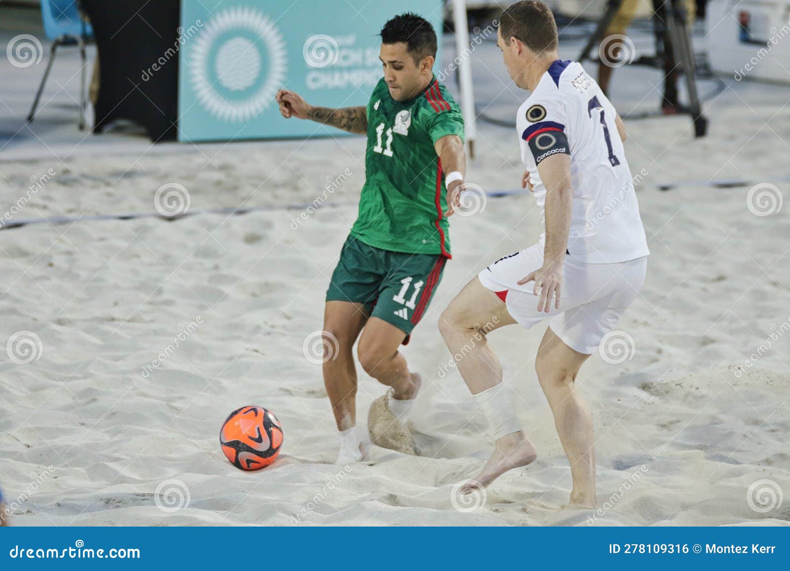 USA Tops Mexico 50 for Beach Soccer Title in the CONCACAF Beach Soccer