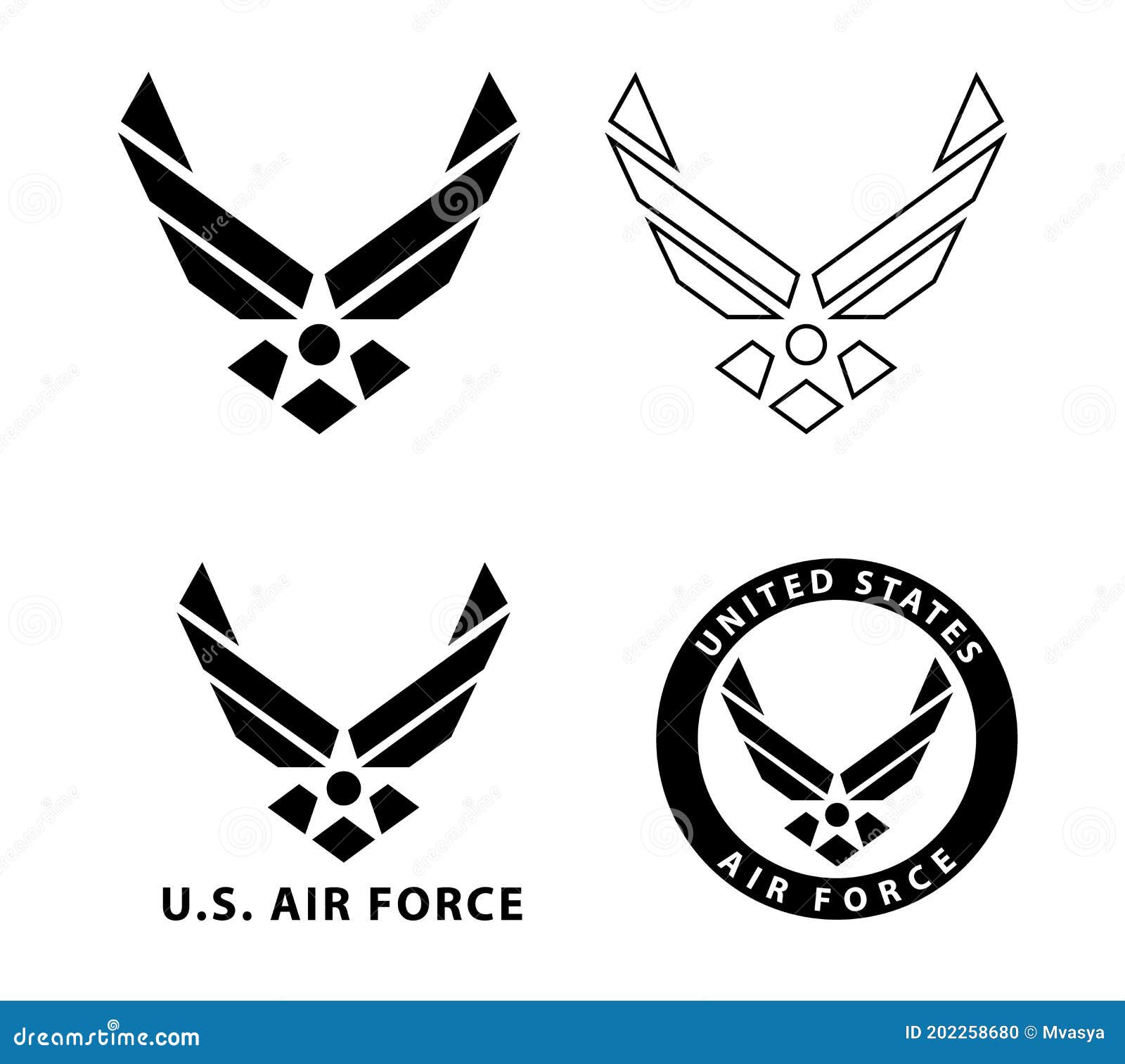 United States Air Force Stock Illustrations – 1,468 United States