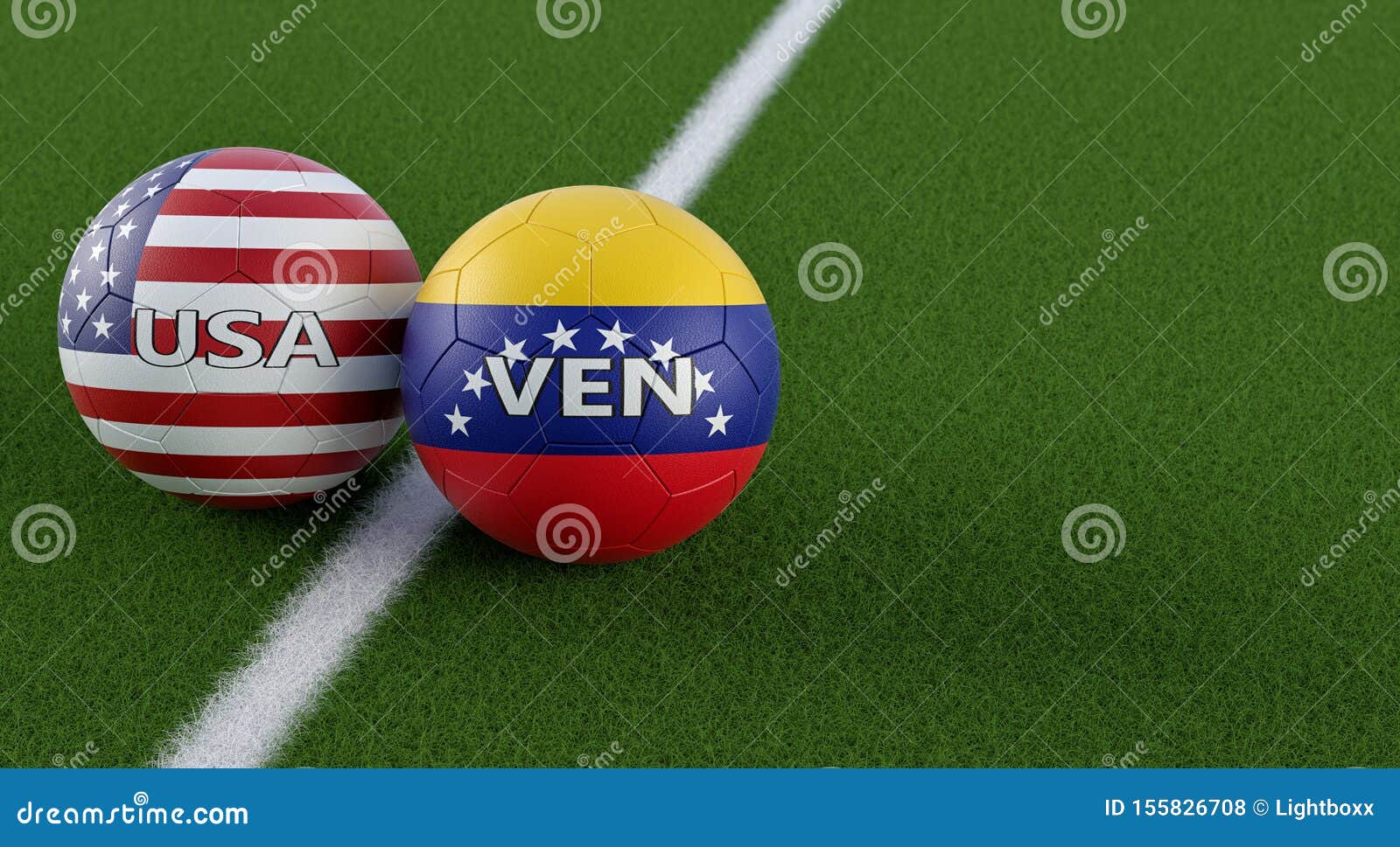 USA Vs. Venezuela Soccer Match - Soccer Balls In USA And ...