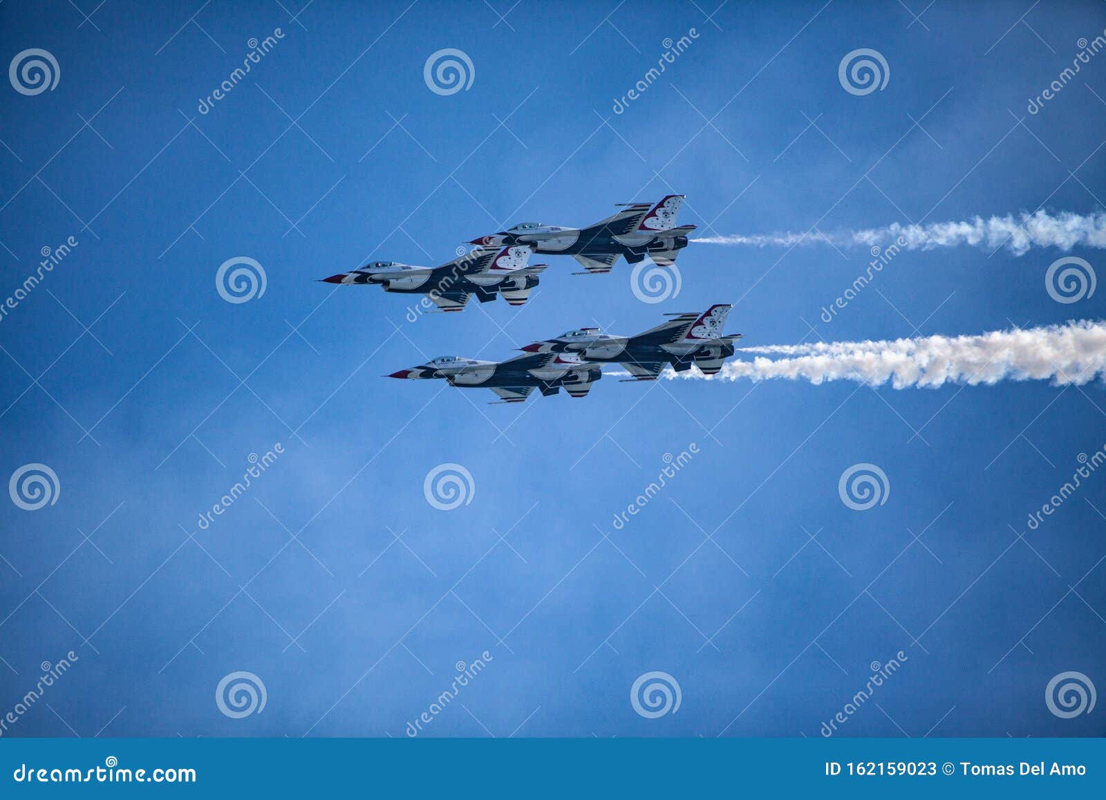 Usaf F16 Jets Flying at Airshow Editorial Stock Photo - Image of flight ...