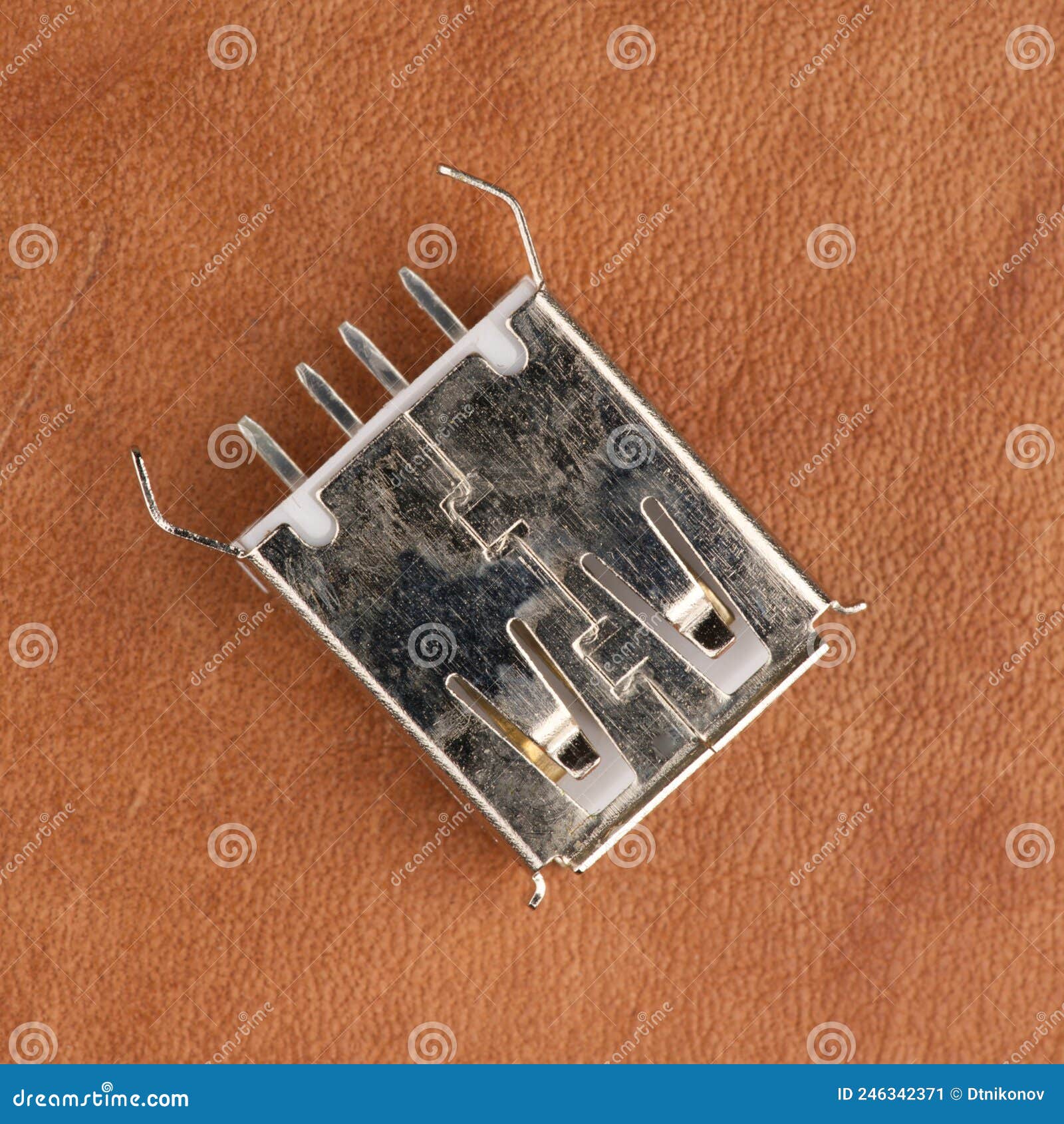 USB Input for the Computer. a Separate Device Stock Image Image of